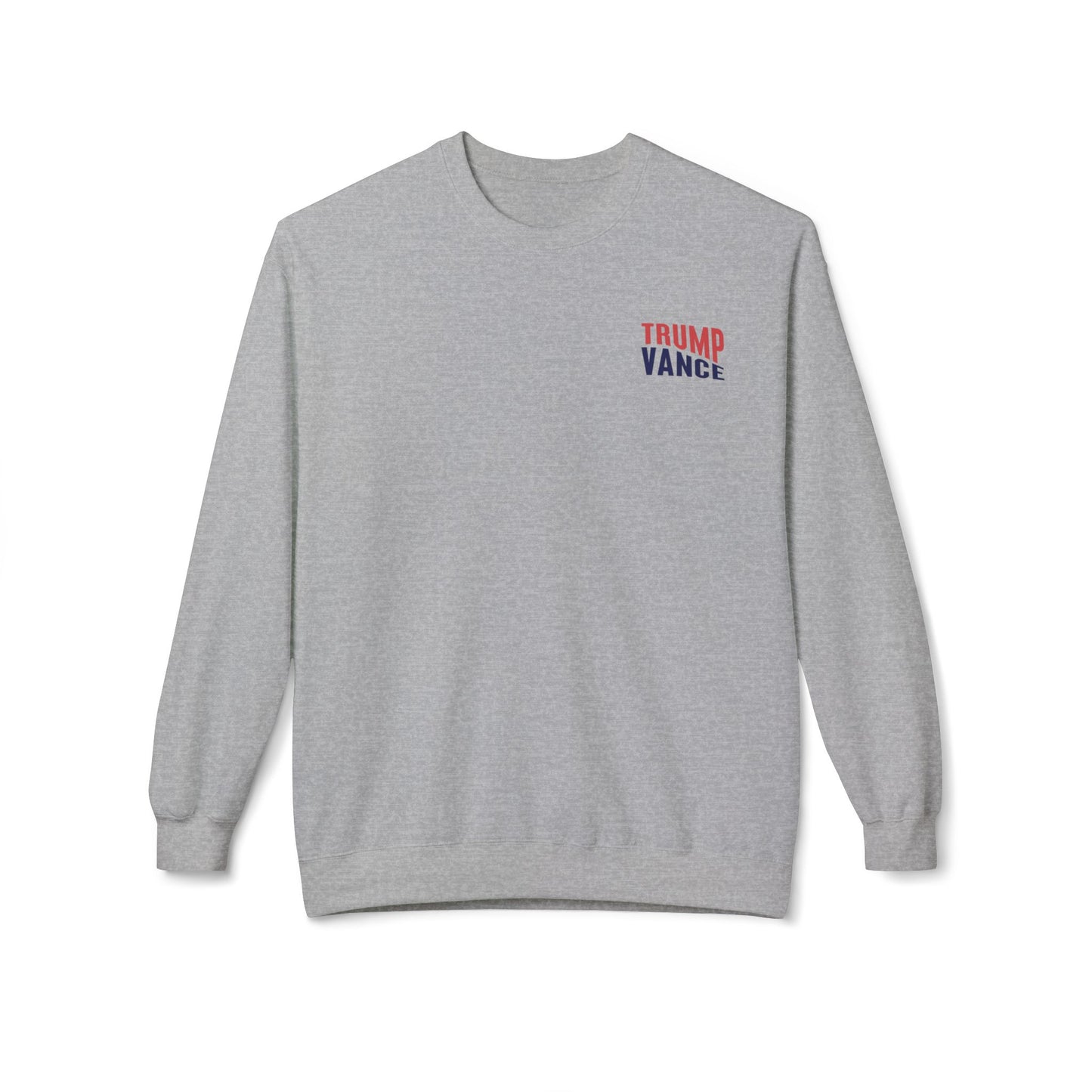 Trump Vance 2024 Softstyle Fleece Crewneck Sweatshirt