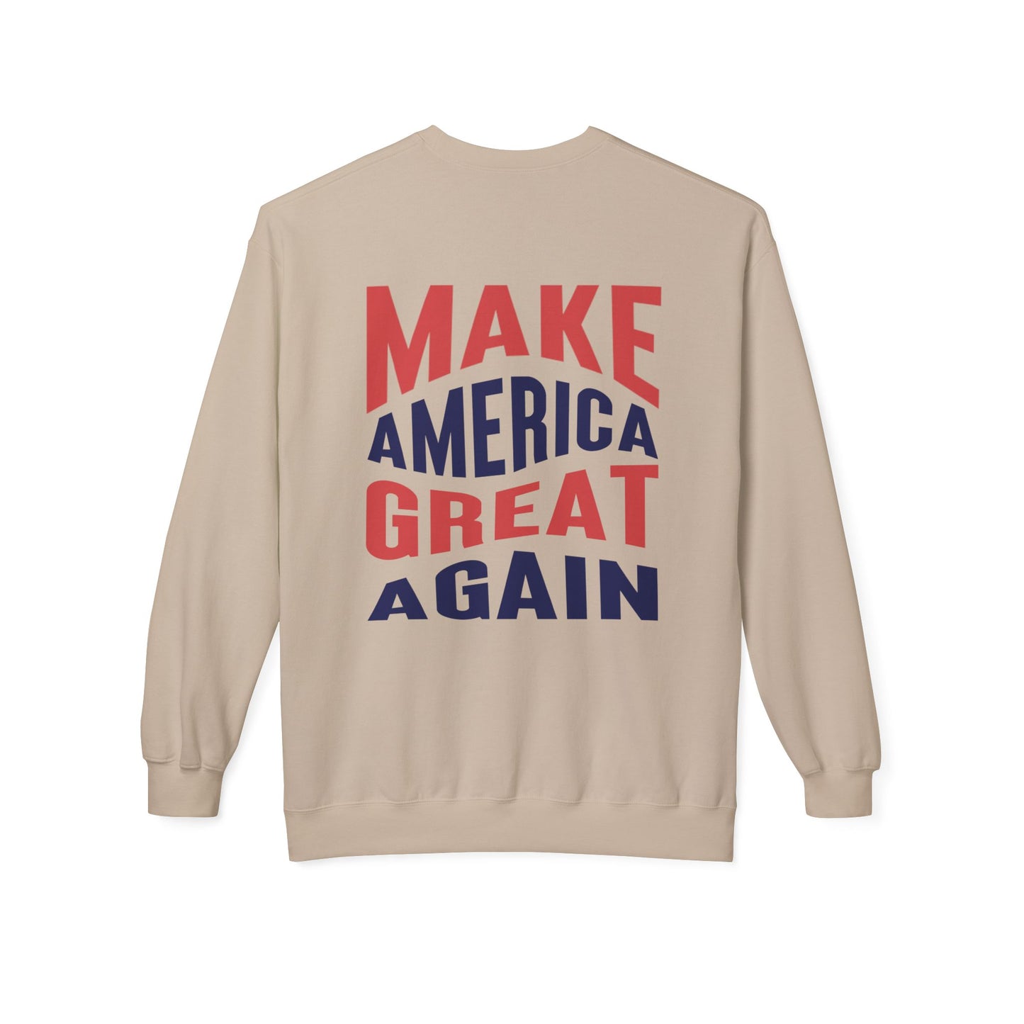 Trump Vance 2024 Softstyle Fleece Crewneck Sweatshirt
